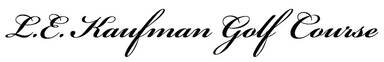 L.E. Kaufman Golf Course